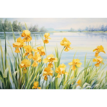 Peinture Huile Iris
